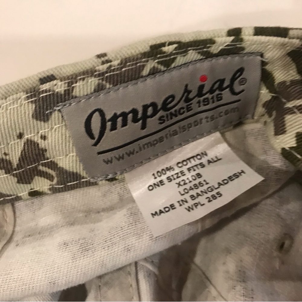 Imperial Camo Golf Hat Cap PHILADELPHIA CRICKET CLUB - Picture 4 of 5